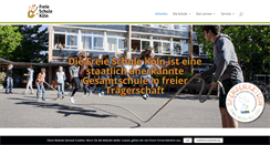 Desktop Screenshot of freie-schule-koeln.de
